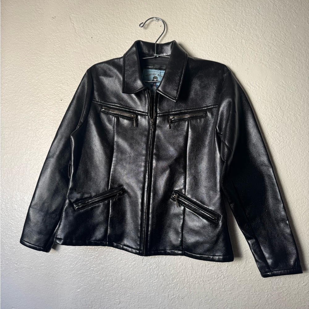Leather jacket